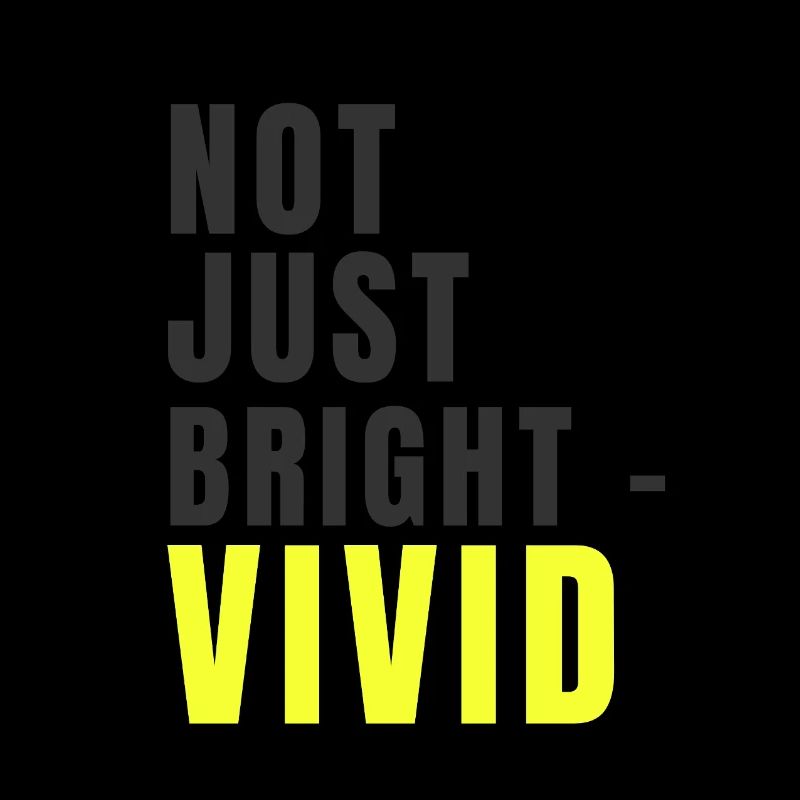 Not Just Bright - Vivid gelb