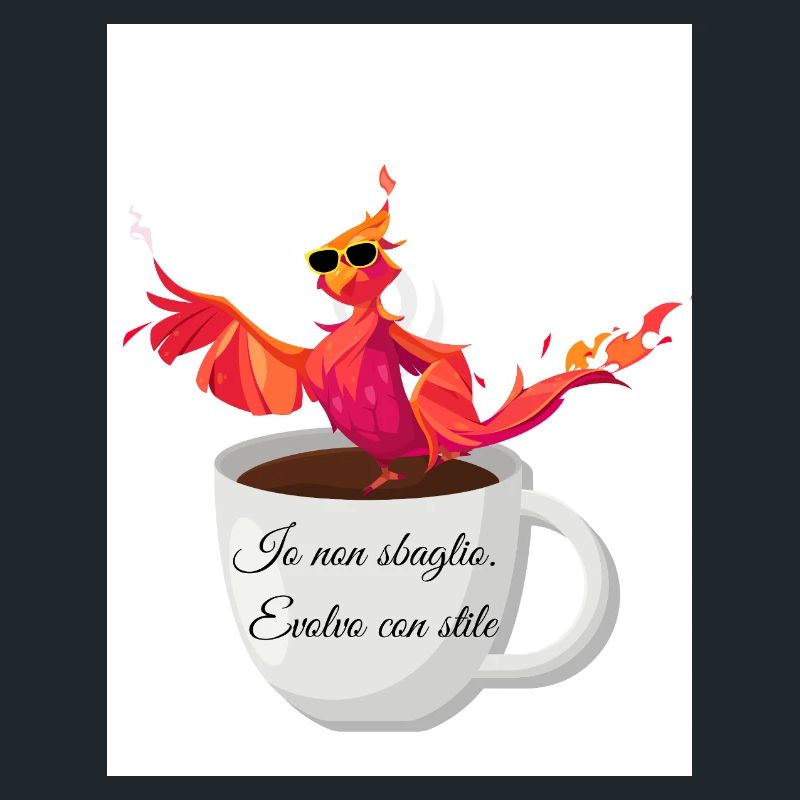 I'm not wrong. I evolve with style.