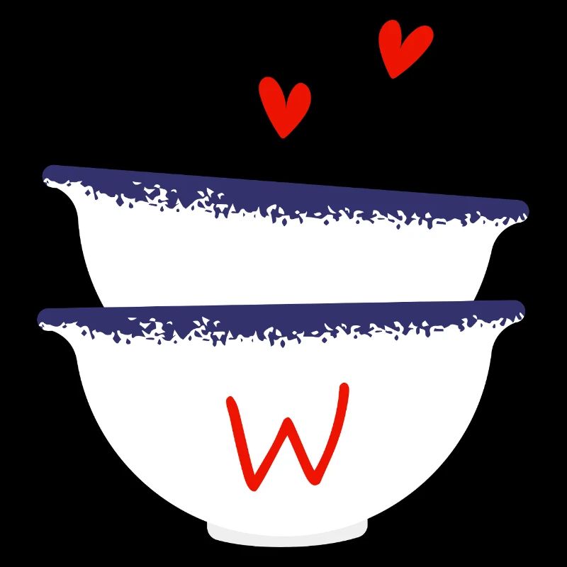 Bretonischer Buchstabe mit Schalen