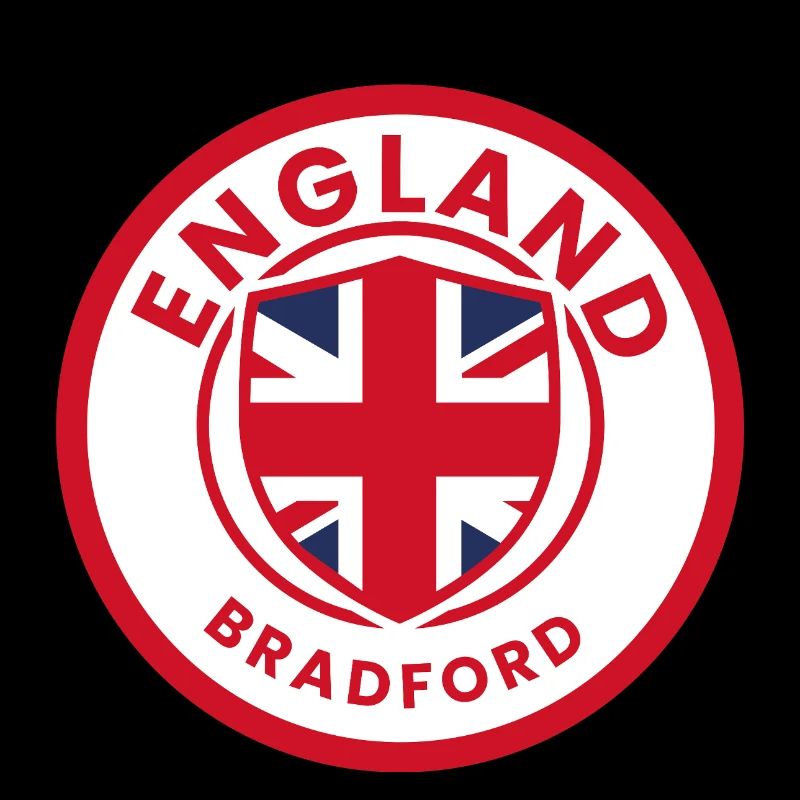 England Bradford Round Abzeichen