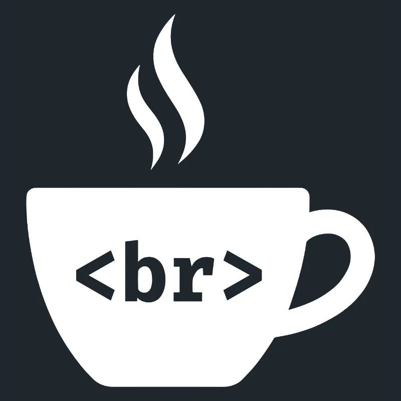 Pause café – Conception drôle de balise HTML