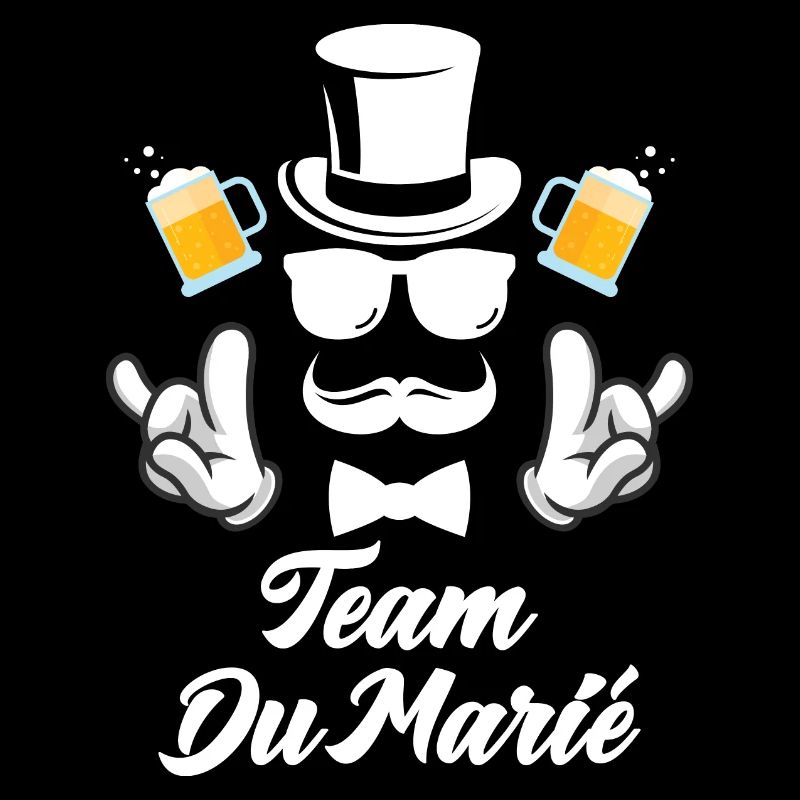 Enterrement de vie de garçon EVG Staff Marié Drôle