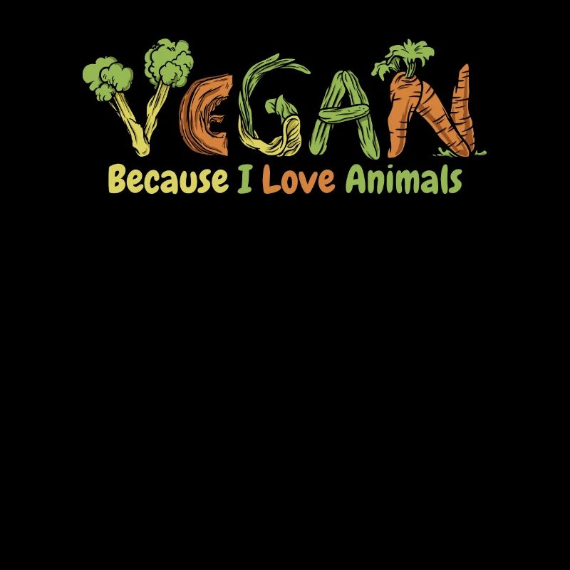 Parce que j’aime les animaux végétaliens végétaliens à base de plantes