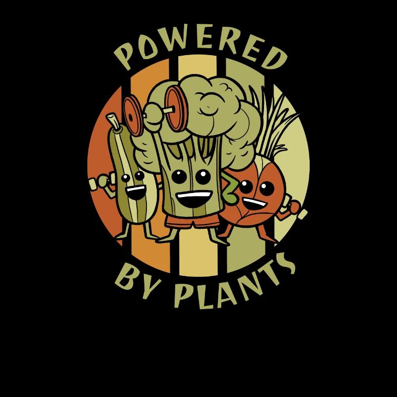 Powered By Plants Vegans Plant-Based Vegan