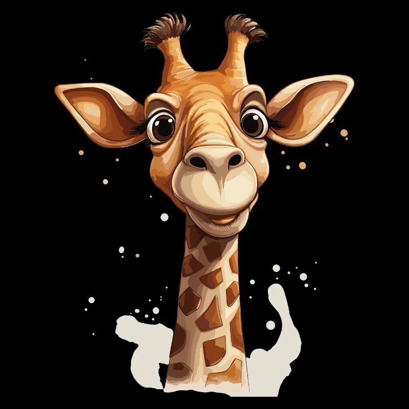 Girafe folle