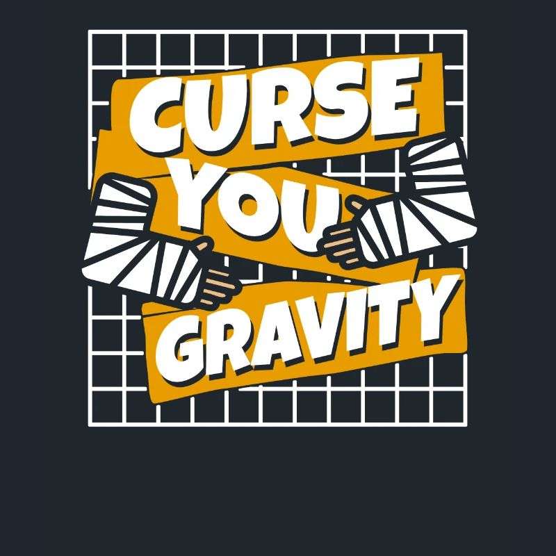 Curse You Gravity Broken Bone Broken Finger Bone