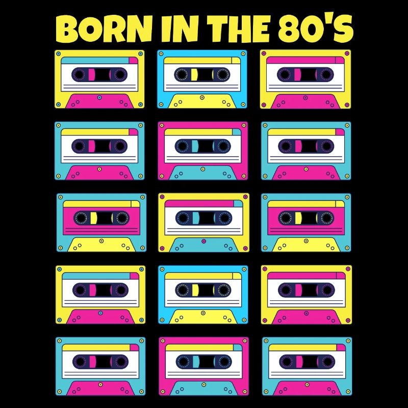 Born in the 80s Classic cassette original gift