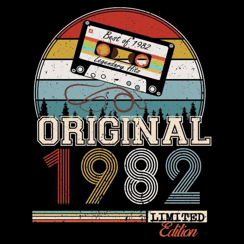 Elegant Retro Gift: 1982 Vintage