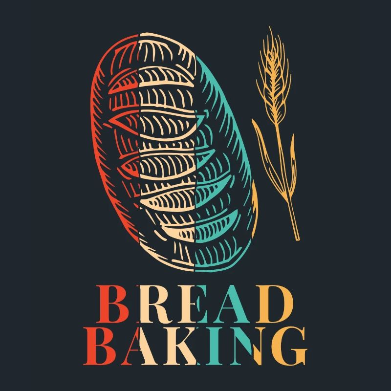 Retro Bread Maker Bread Dough Bread Queen Lover