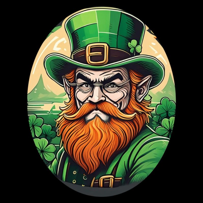 St. Patrick's Day Kleeblatt Kobold