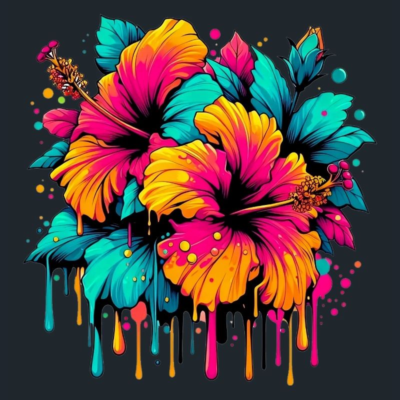 Fleurs d’hibiscus