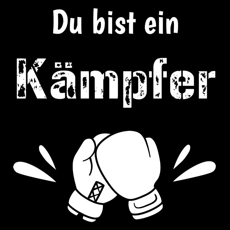Du bist ein Kämpfer - Mut machen - Glücksbringer