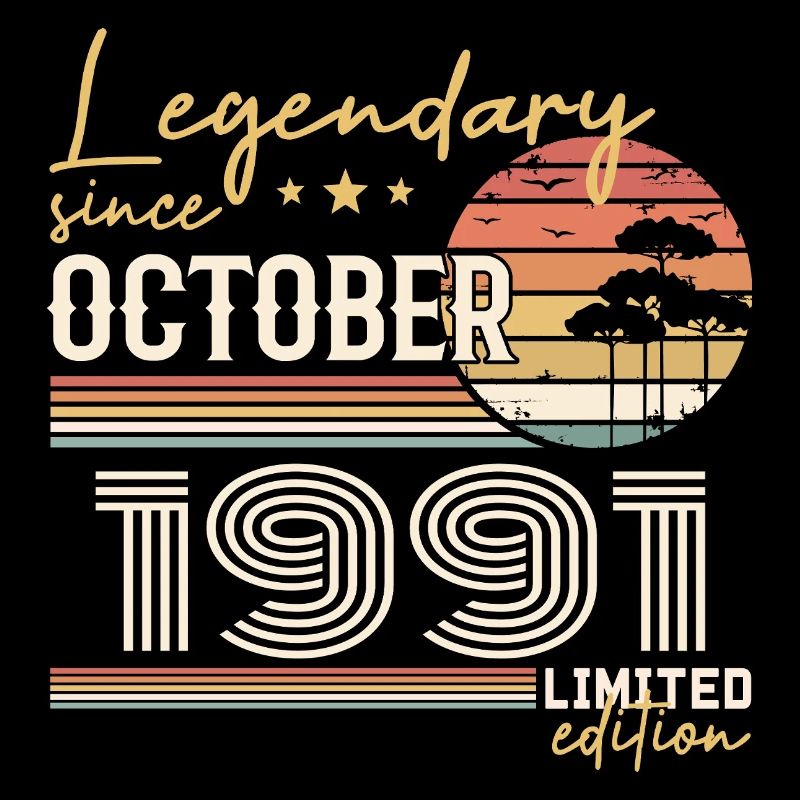 Oktober 1991 Geschenk - Genial seit Oktober 1991
