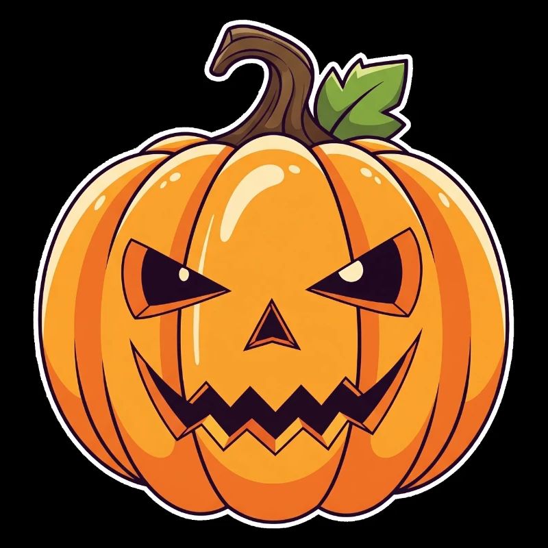 Spooky Pumpkin Head Halloween