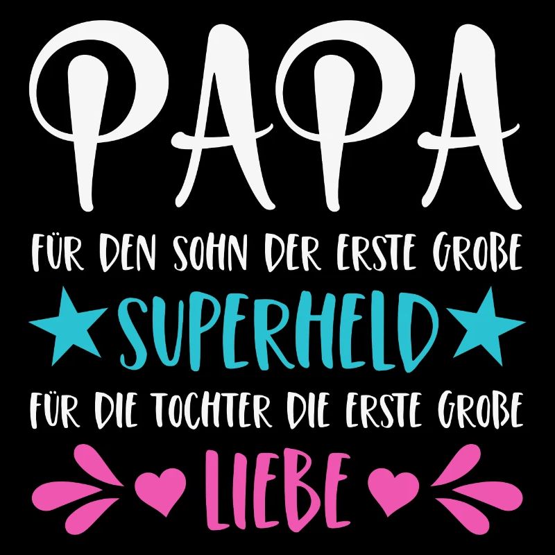 Papa Sohn Superheld Tochter Erste Große Liebe