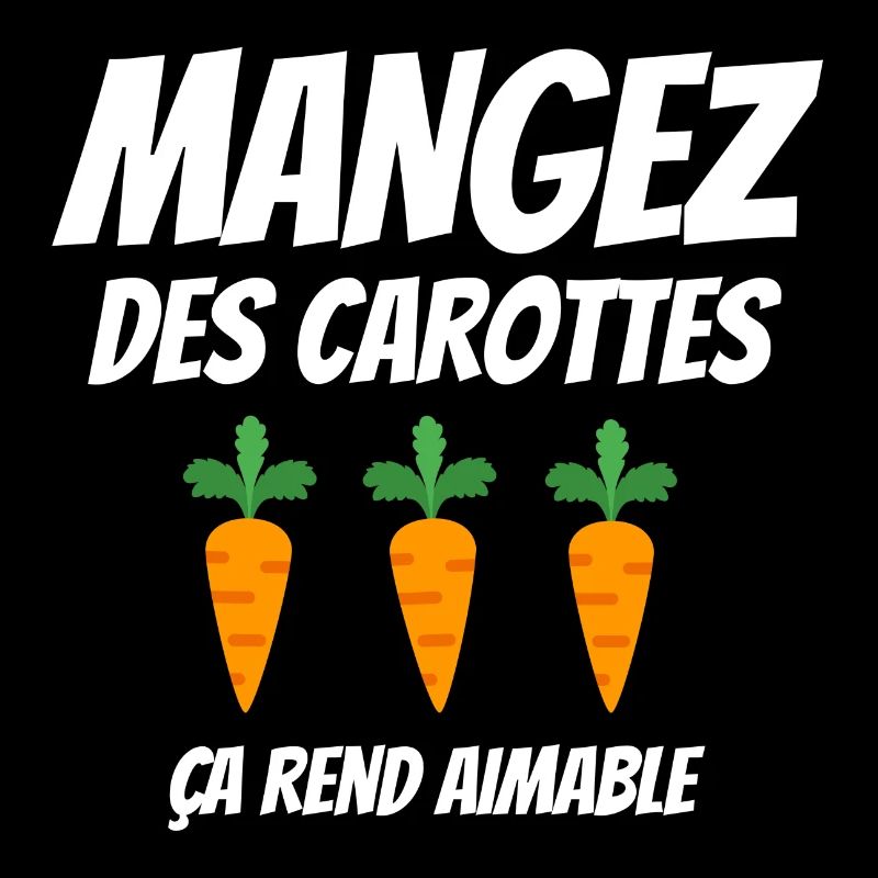 mangez des carottes, aimable