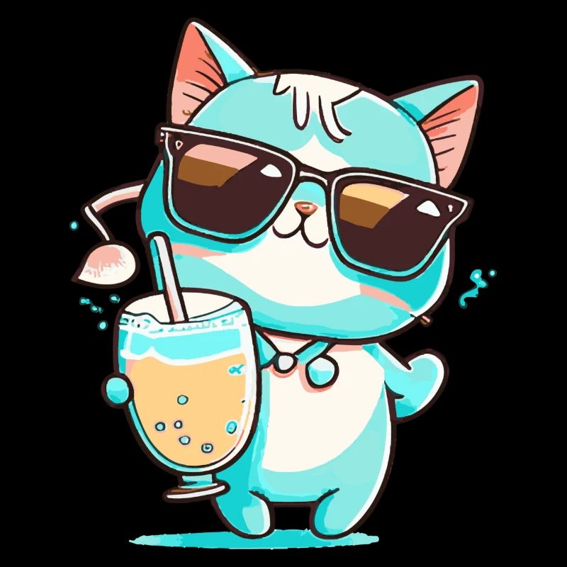 Die lässige Katze