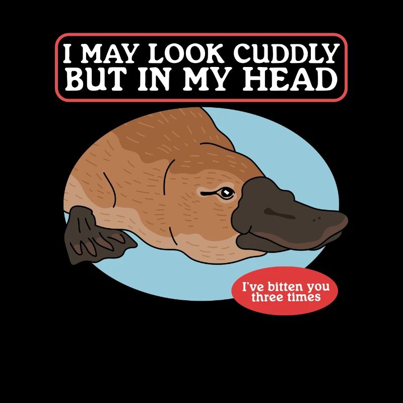 Schnabeltier Schnabeltiere Platypus Geschenk