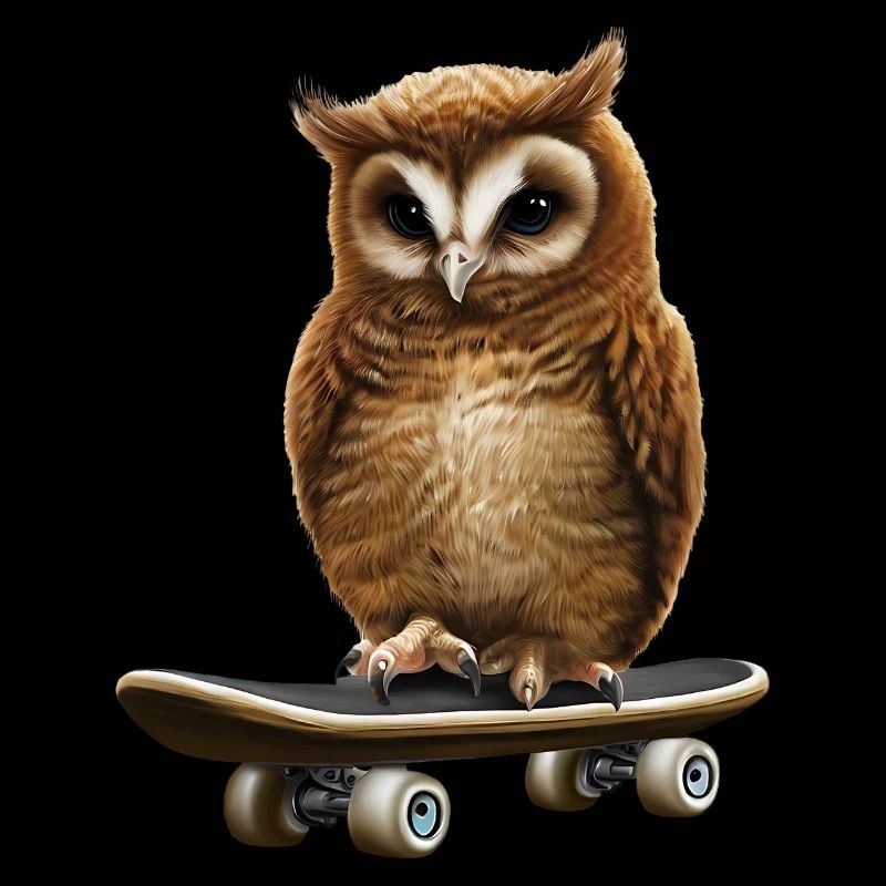 Skater Eule