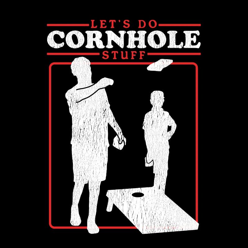 Cornhole Spieler | Sackloch Bean Bag Geschenk
