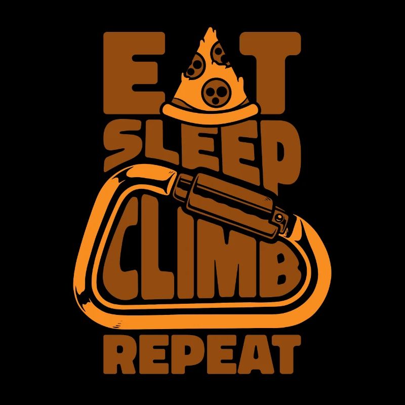 Eat Sleep Climb Repeat Bouldern Speedklettern