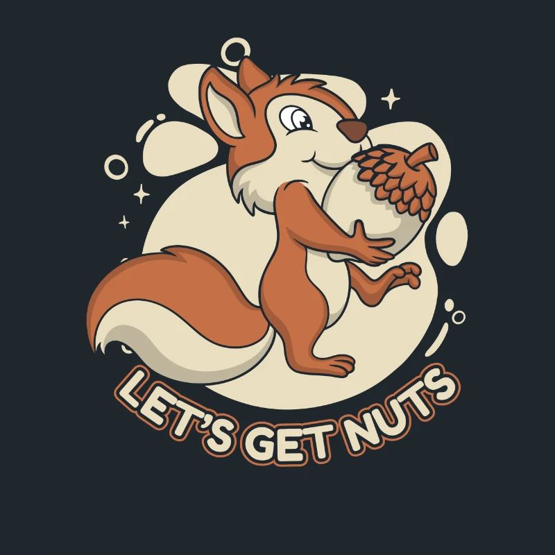 Let's Get Nuts Squirrel Fuchshörnchen Eichhörnchen