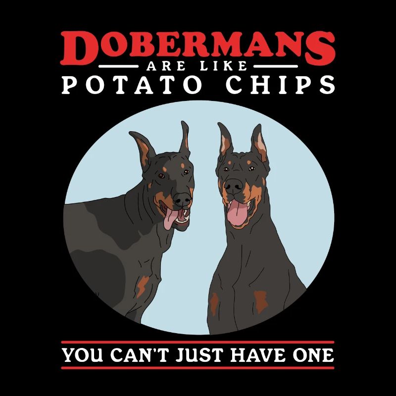 Dobermann Hunde Hundebesitzer Geschenk
