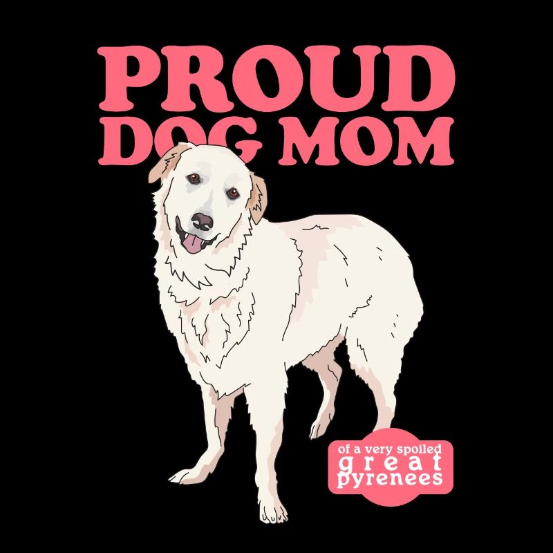 Maman Bouvier des Pyrénées | Cadeau du propriétaire de chien
