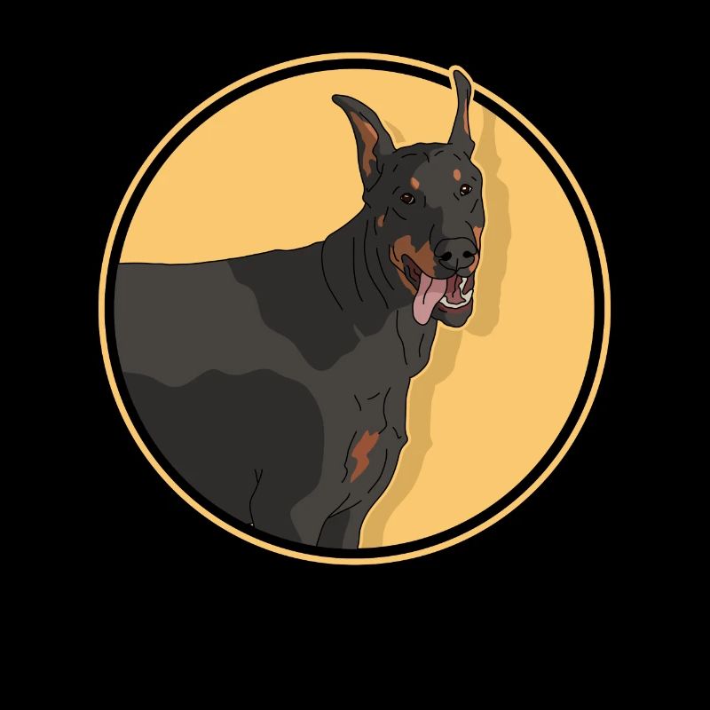 Dobermann Hunde Hundebesitzer Geschenk