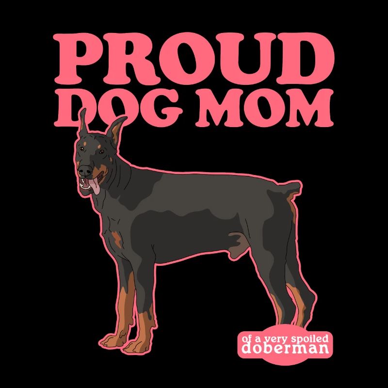 Dobermann Mom | Hundemama Hundebesitzer Geschenk