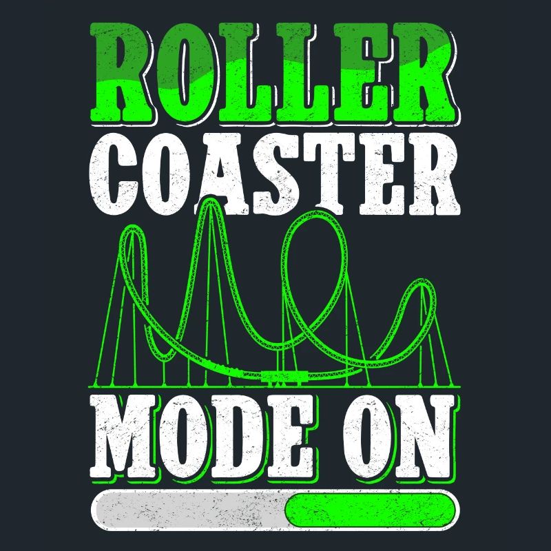 Achterbahn Roller Coaster Rollercoaster Geschenk