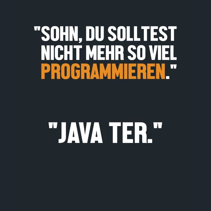 Sohn Programmieren Ja Vater Developer Coder