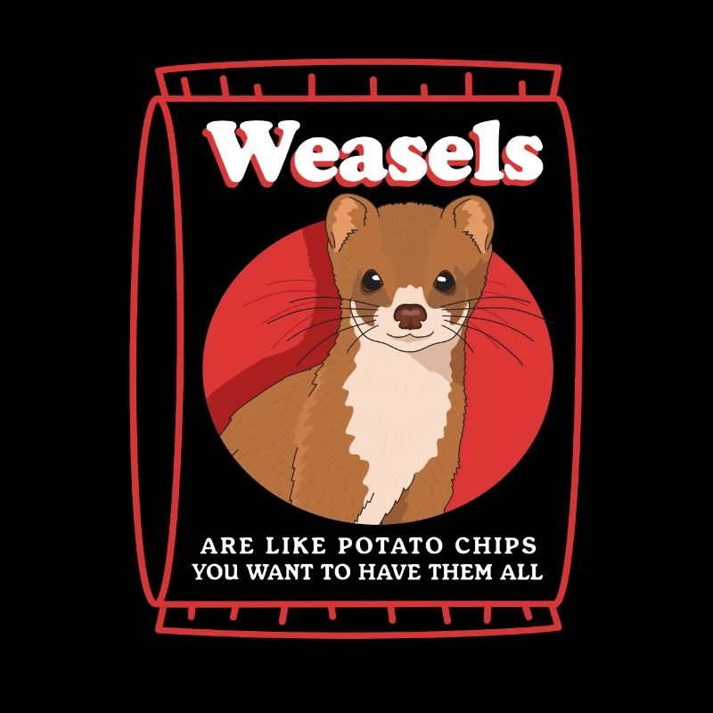 Wiesel süßer Zwergwiesel Kleinwiesel Geschenk