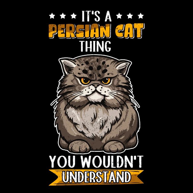 Chat persan chats chat propriétaire cadeau