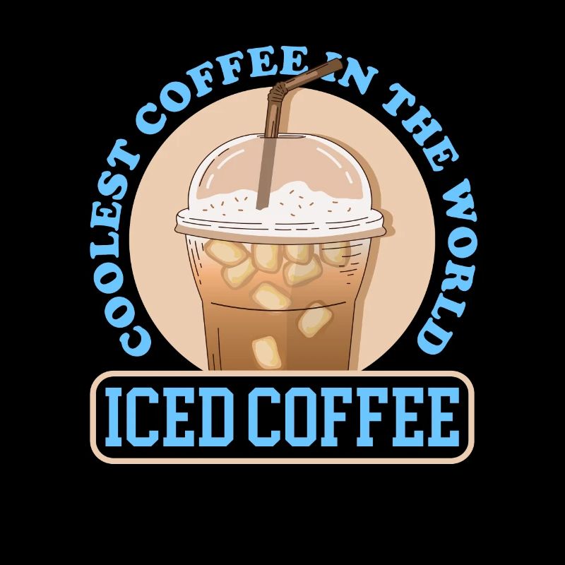 Eiskaffee Iced Coffee Kaffeeliebhaber Geschenk