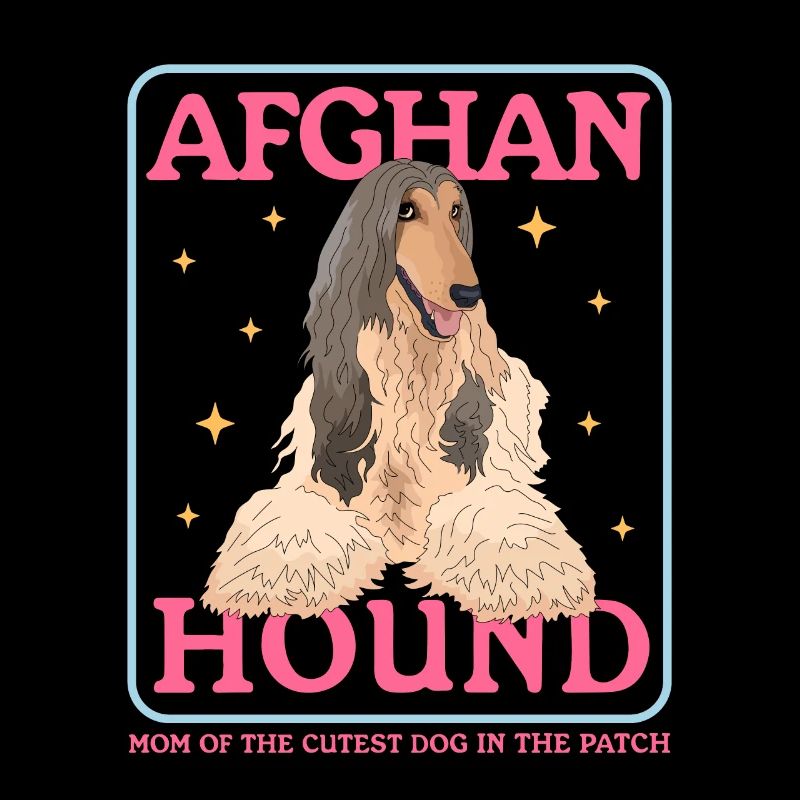 Afghanischer Windhund Mom Hundehalter Geschenk