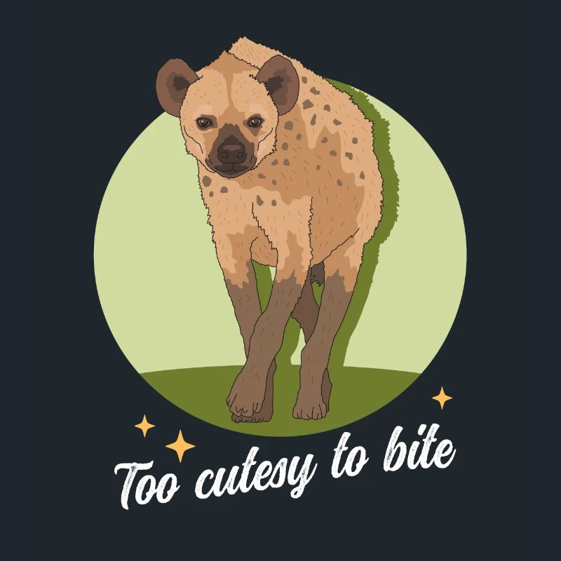 Hyäne Hyänen Tüpfelhyäne Geschenk