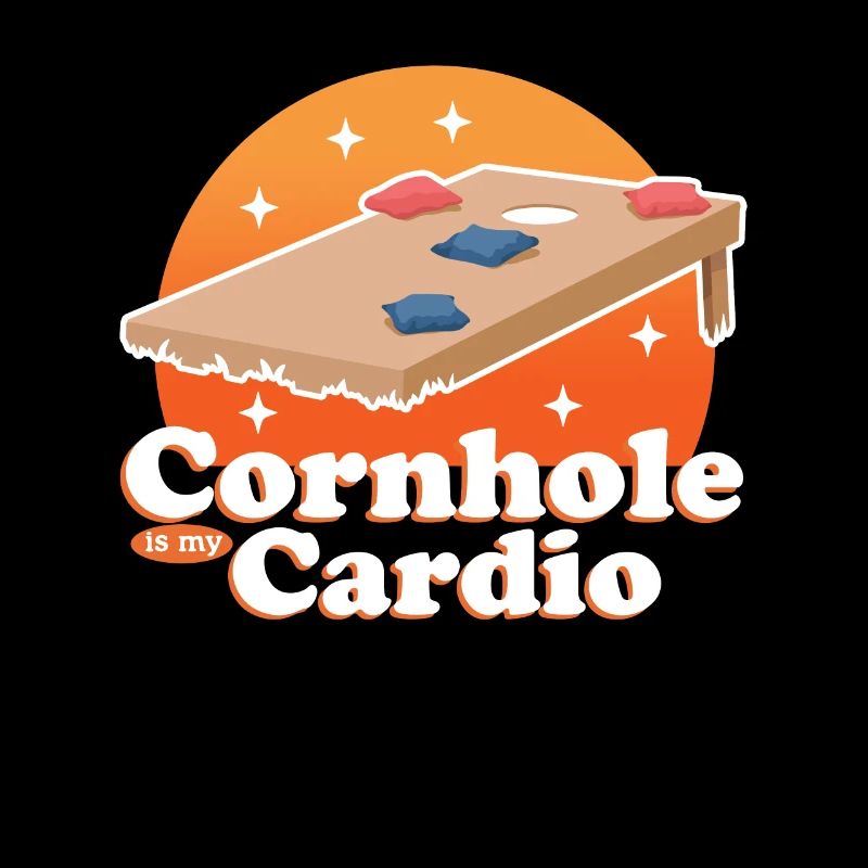 Cornhole Spieler | Bean Bag Sackloch Geschenk