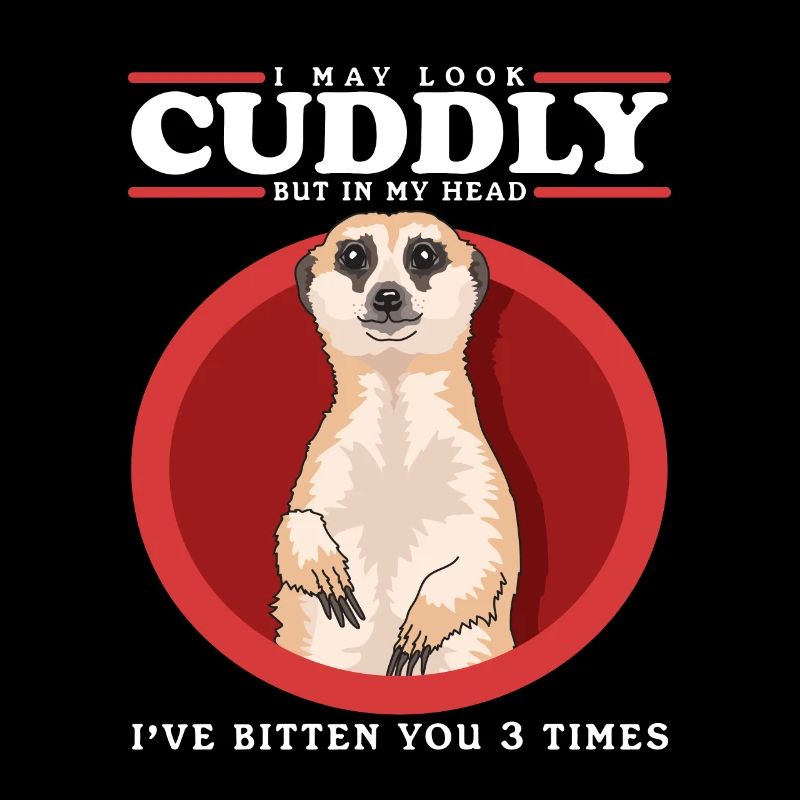 Suricate Drôle Cadeau de Suricate