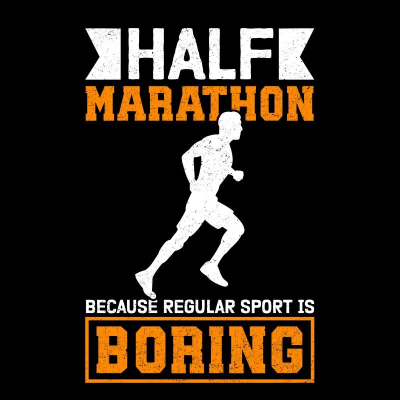 Halbmarathon Halb-Marathon Laufen Geschenk