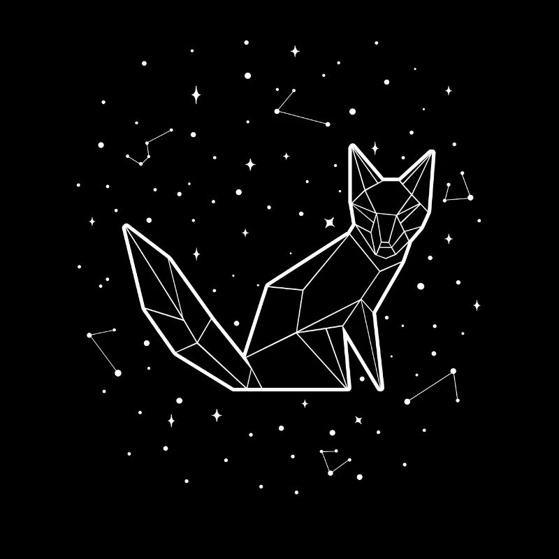 Sternbild Fox Constellation Red Fox Canidae