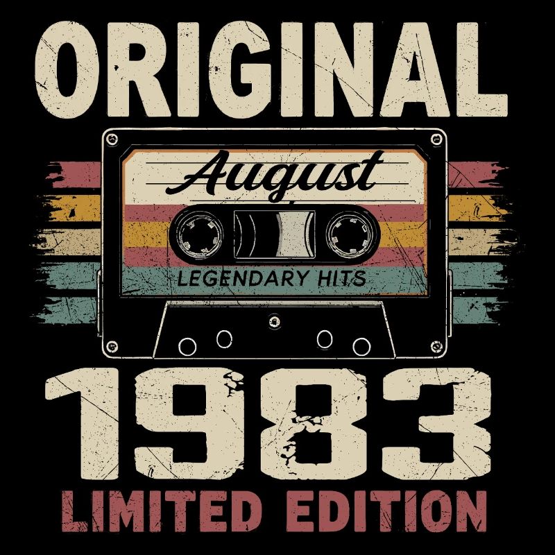 August 1983 August 1983 Geschenk August 1983 August 1983