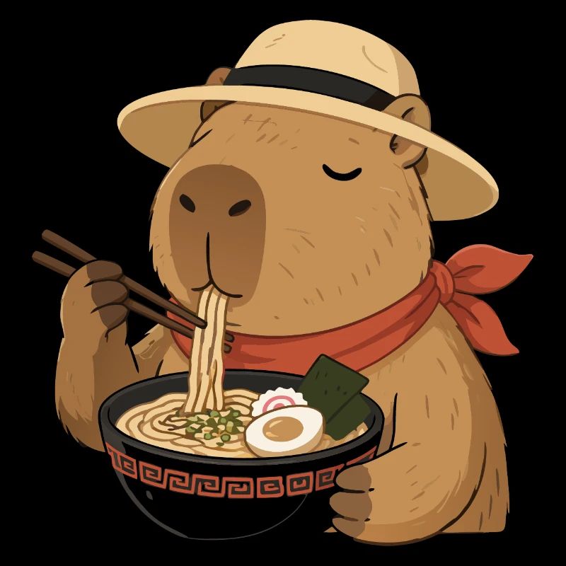 Capybara Ramen: Kawaii Japanese Delight