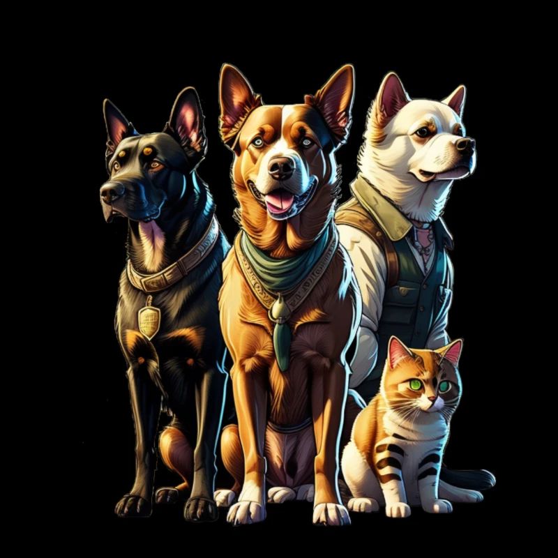 Chiens et chats