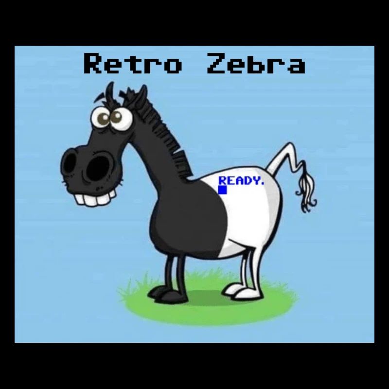 Retro Zebra