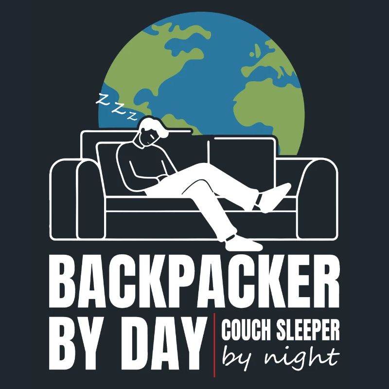 Backpacker by Day Couch Sleeper by Night