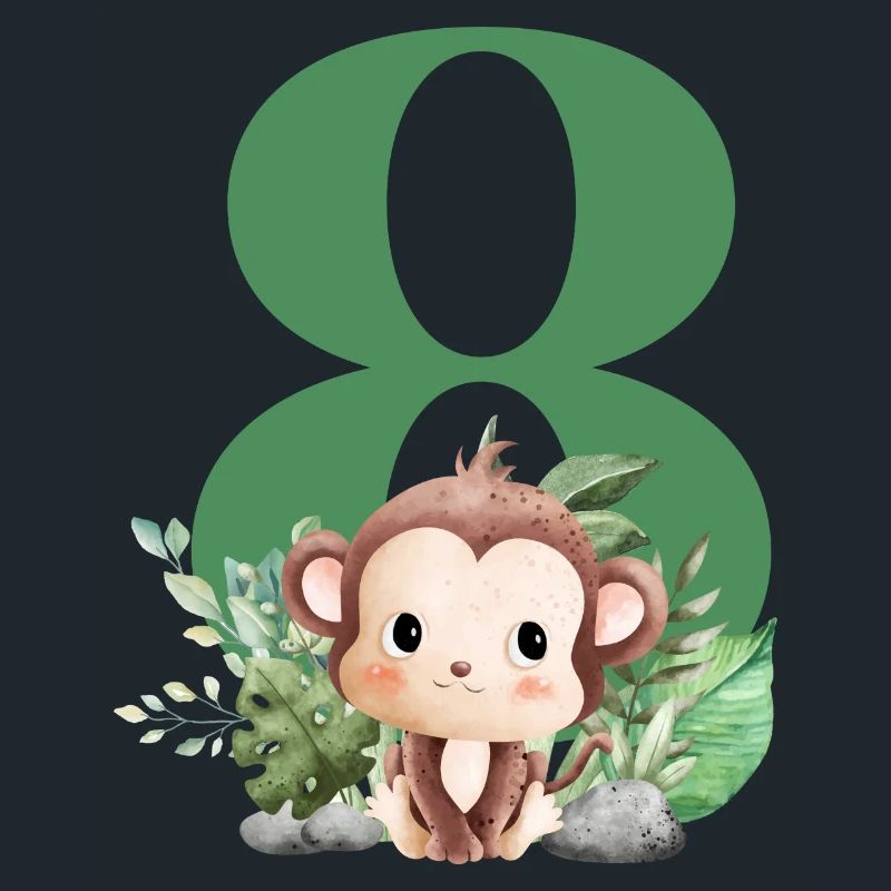 8th Birthday Monkey Safari