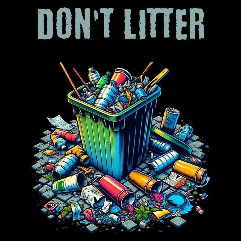 Anti-littering-slogan - Don't Litter