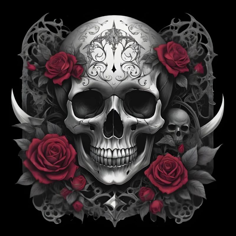 Gothic Totenkopf