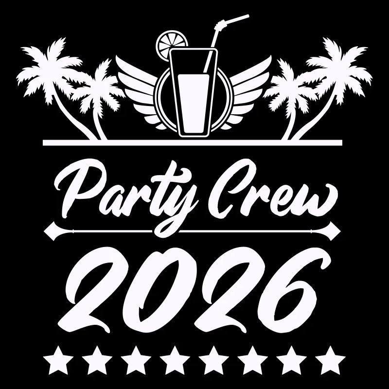 Party Crew 2026 Palmen